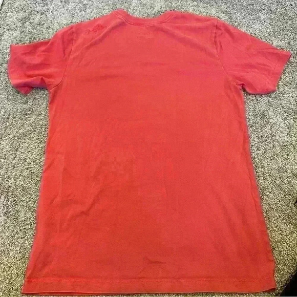 Rare! Nike Jordan Air Essentials T-Shirt standard small red with MJ signature - Picture 10 of 10